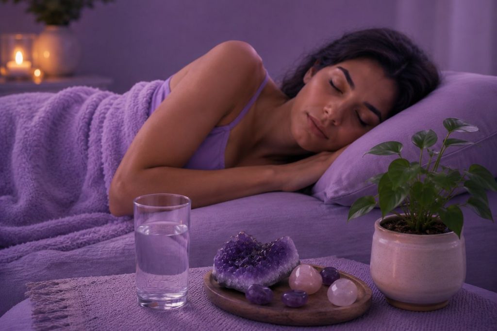 mujer bonita con reiki a distancia